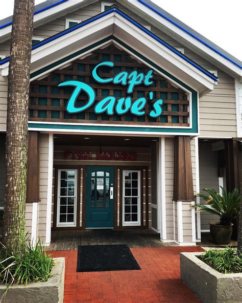 Captain daves - 1 reviews0 Followers. 1. DINING. Sep 23, 2018. We were looking for a casual seafood dinner restaurant around Destin: very disappointed with Captain Dave’s. We purchased 4 meals: the fish tasted like it had been frozen. The service was subpar as well. 0 Votes for helpful, 0 Comments. Helpful.